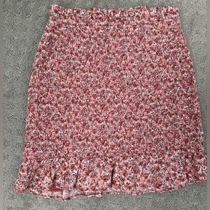 Abercrombie Smocked Mini Skirt (small)